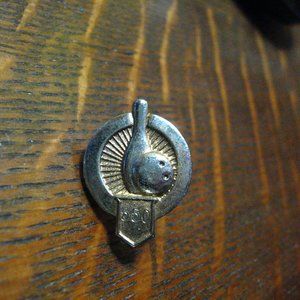 🎳 Retro Bowling 550 Club Vintage Lapel Pin